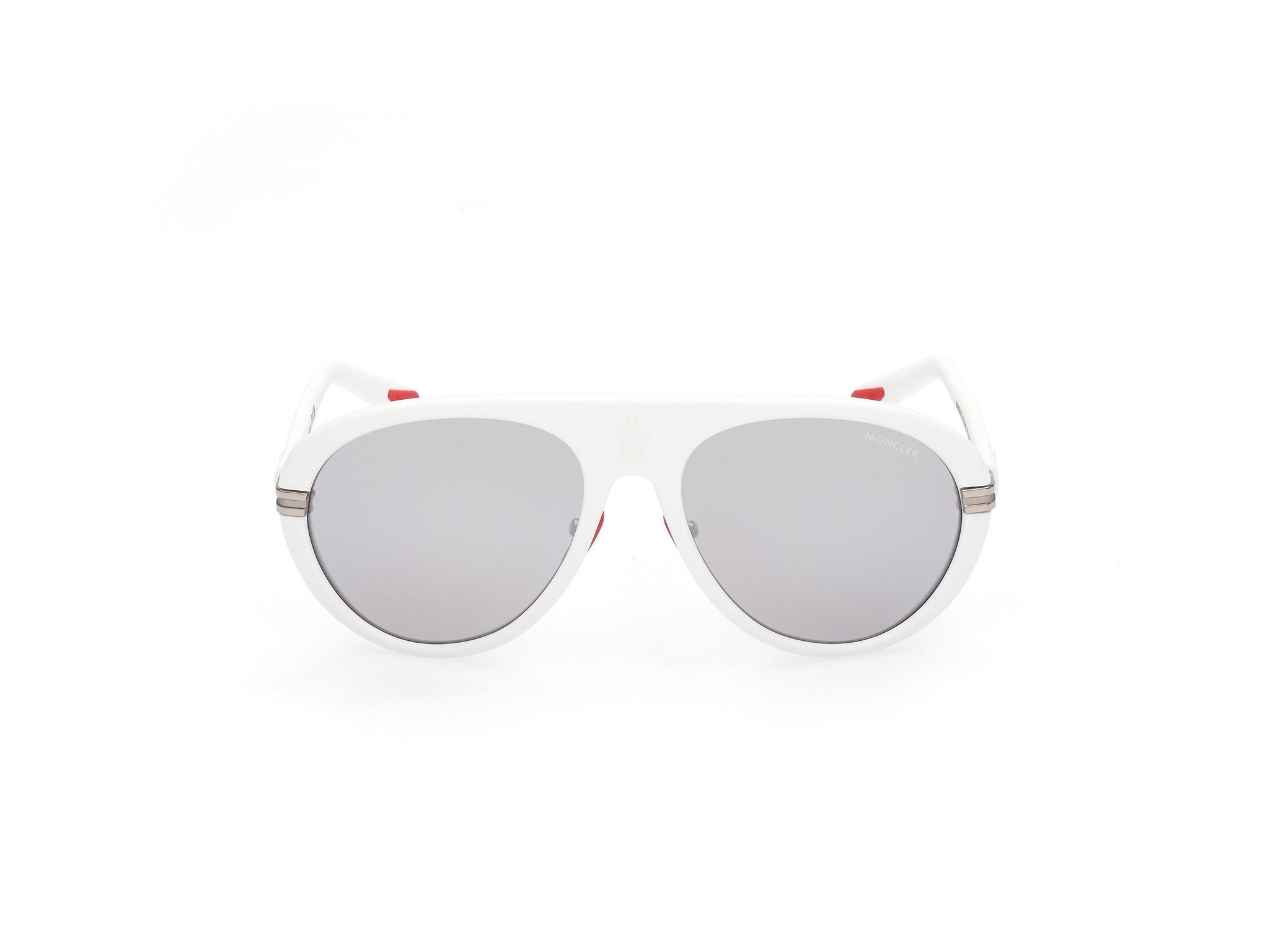 Gafas de sol Unisex Moncler MONCLER ML0240 21C BLANCO HUMO ESPEJADO 57