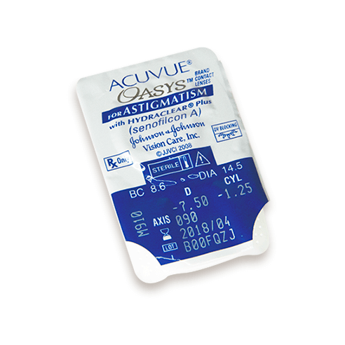 Lents de Contacte Acuvue Oasys Astigmatismo 6L