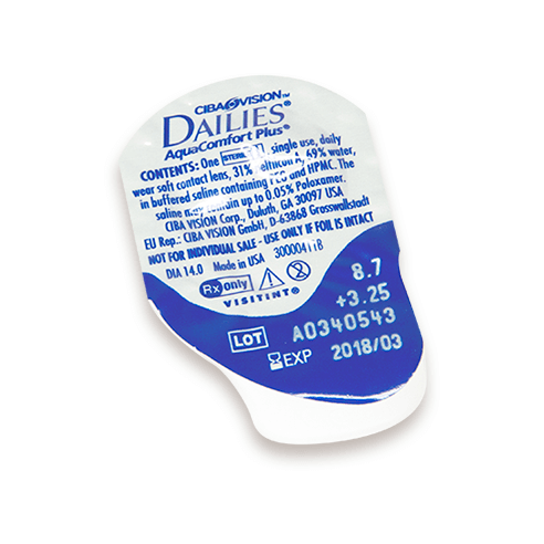 Lents de Contacte DAILIES® AquaComfort Plus® 90...