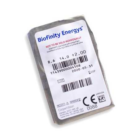Lents de Contacte Biofinity Energys 6 Unitats