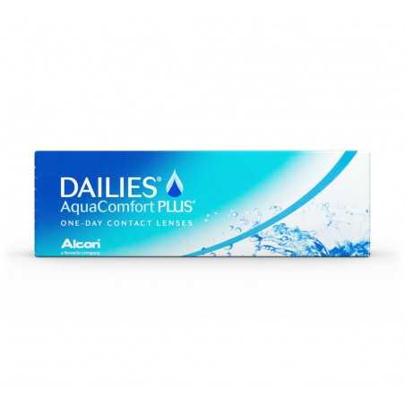 Lentes de Contacto DAILIES AquaComfort Plus - 30 Lentillas