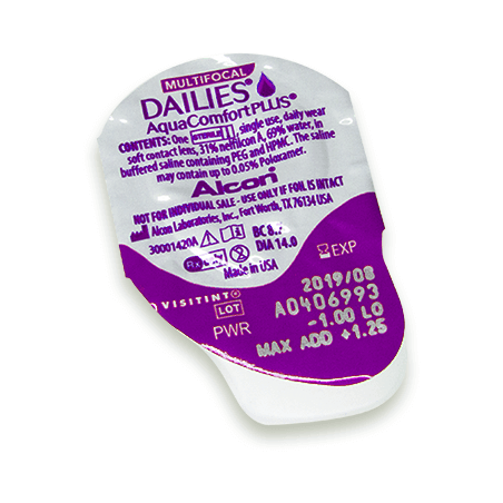 Lentes de Contacto DAILIES AquaComfort Plus Progresivas - 30 Lentillas