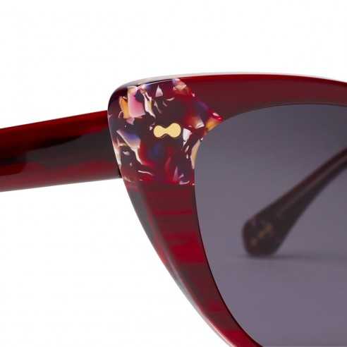 Gafas de sol mujer - BERTA B/60 ROJO CAREY GRIS 54