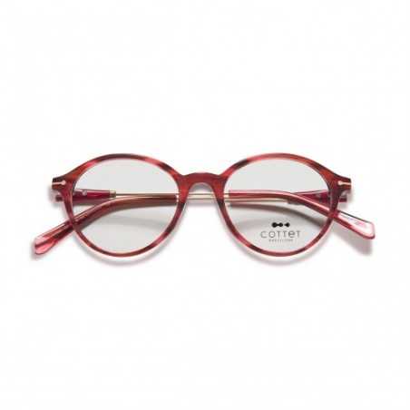 Eyeglasses Cottet Barcelona - Guinardo 335 Red Asta 4818