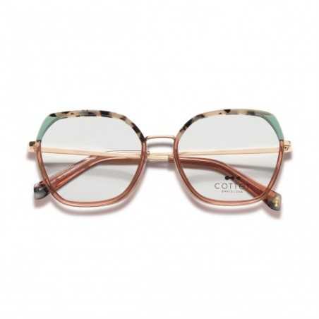 Gafas graduadas Mujer Cottet Barcelona Layetana  931 Gold/Brown Rose  5216
