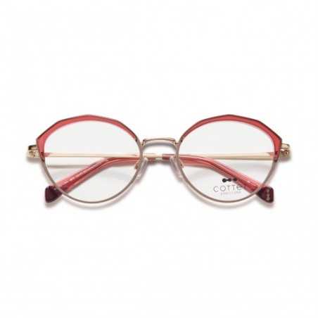 Gafas graduadas Mujer Cottet Barcelona Canuda 10 Gold/Beige 5019