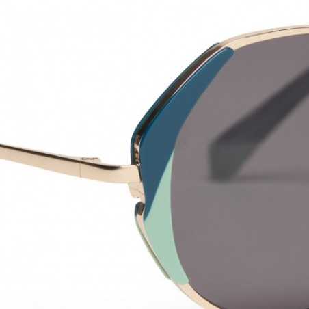 Ulleres de sol Cottet Barcelona  - Virreina  001/532 Turqueoise/Green Grey 49