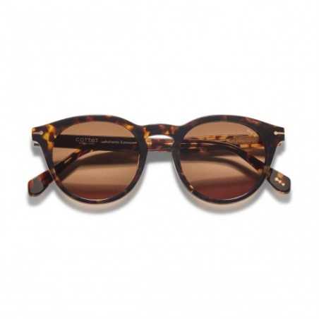 Sunglasses Cottet Barcelona -  Verdi 932 Havana Brown 48