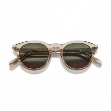 Gafas de sol Unisex Cottet Barcelona Verdi 117 Clean Beige Green  48