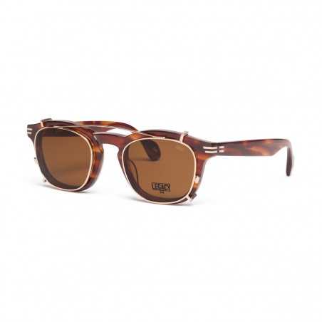 Gafas graduadas + Clip Legacy 1840 - Louvre 928 Havana Medium 4923
