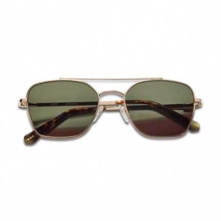 Ulleres de sol Cottet Barcelona  - Frank 001 Gold Havana Green 55