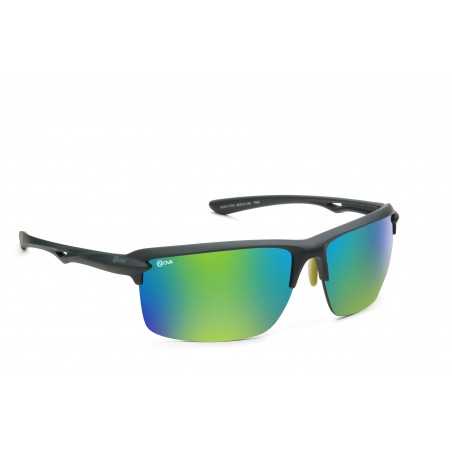 Gafas deportivas - Gafas deportivas graduadas Unisex Nova Nv6117 F01 Green Grey Green Mirror 66