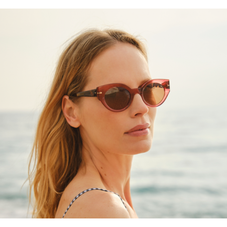Gafas de sol Cottet Barcelona - Tuset 335 Trans Rose Brown 48