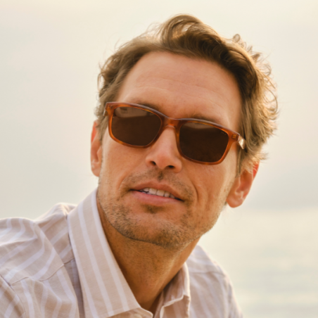 Gafas de sol Hombre Cottet Barcelona Ganduxer 721 Honey Green 52