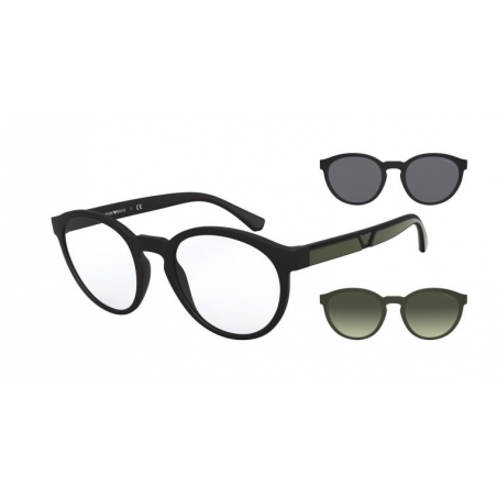 Gafas de Sol Emporio Armani -  EA4152 50421W NEGRO CLIPS 52 .