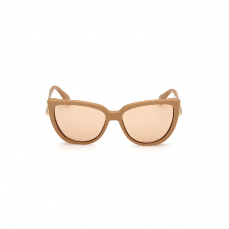 Ulleres de sol Dona Max Mara MM0095 46G MATTE LIGHT BROWN