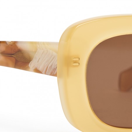 Ulleres de sol Cottet Barcelona - Raval 726 Due Yellow Brown 51