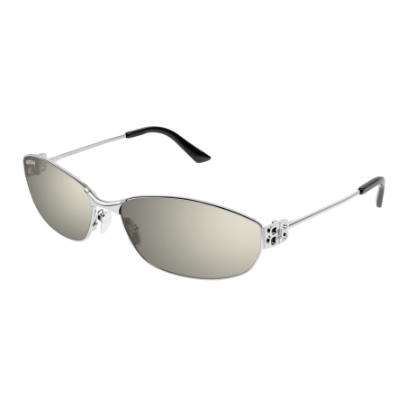 Gafas de sol Balenciaga BB0336S 006 PLATA PLATA ESPEJADA 65