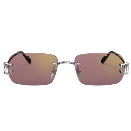 Ulleres de Sol Cartier CT0003CS 052 SILVER VIOLET 59