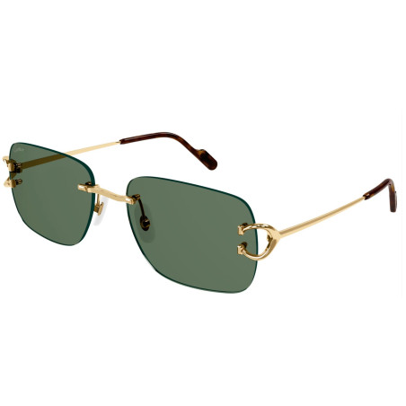 Ulleres de Sol Cartier CT0330S 005 GOLD-GREEN 59