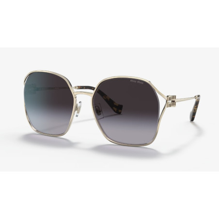 Gafas de sol Miu Miu MU 52WS ZVN5D1 GOLD GREY GRADIENT 60