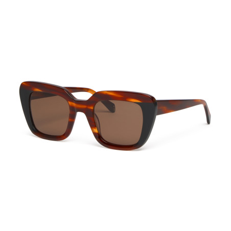 Gafas de sol Cottet Barcelona - Rec 925 Veined Havana Brown