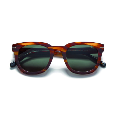 Ulleres de sol Cottet Barcelona Peter 940 Havana Veined Green