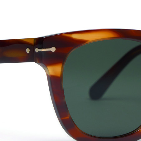 Gafas de sol Cottet Barcelona Peter 940 Havana Veined Green