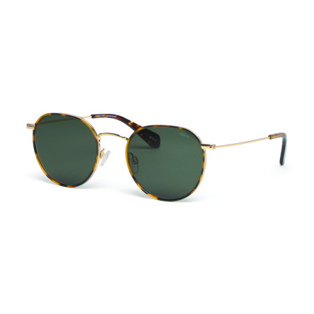 Gafas de sol Unisex Cottet Barcelona Tibidabo 0001 Gold Havana Green 50