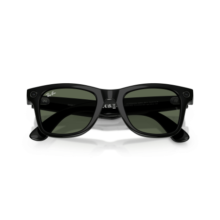 Gafas de sol inteligentes Ray-Ban Meta 0RW4012 601/7153 Shiny Black